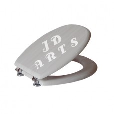 MDF PVC veneer toilet seat-001