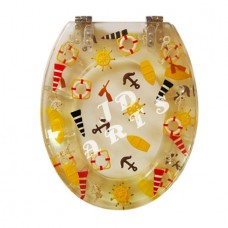 Resin toilet seat-004