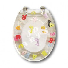 Resin toilet seat-006