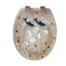 Resin toilet seat-020