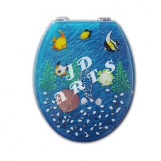 Resin toilet seat-022